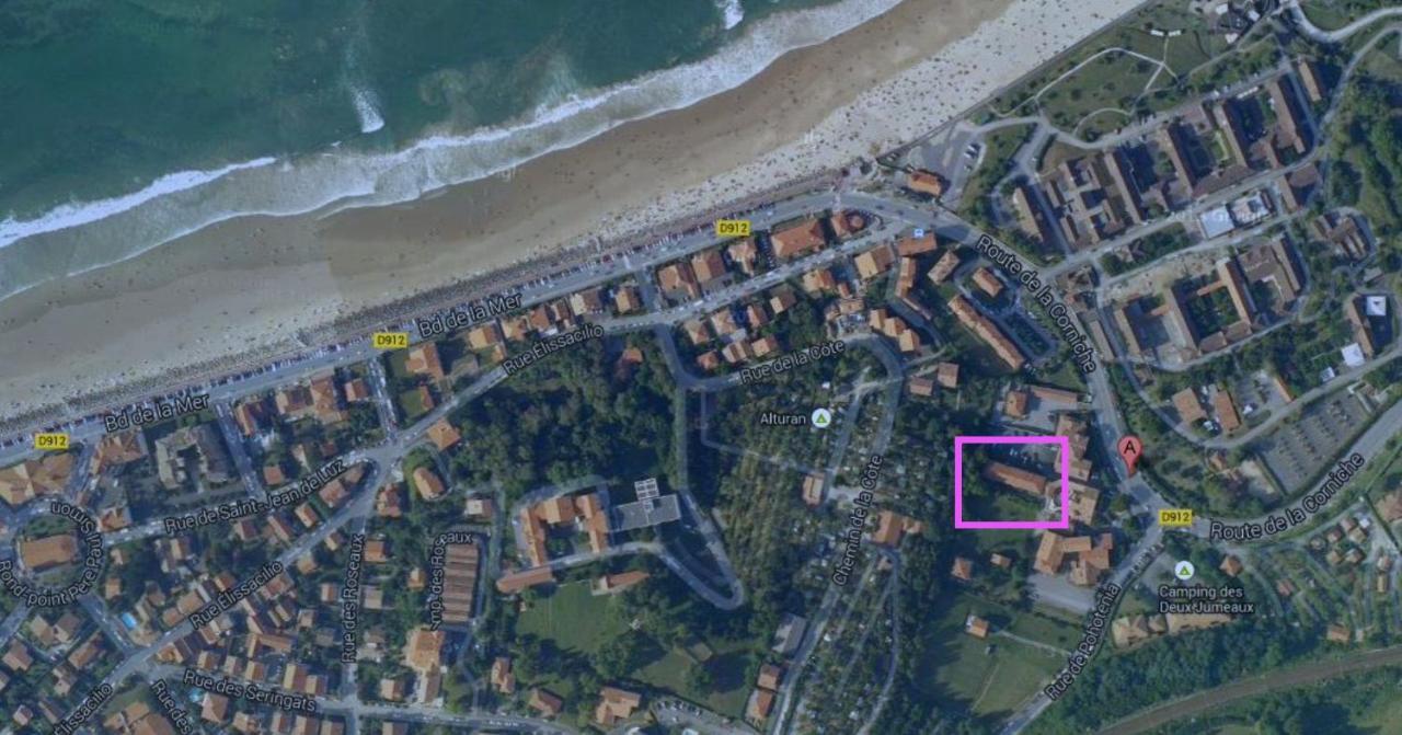 Appartement Lumineux, Avec Balcon, A 200M De La Plage 昂代 外观 照片